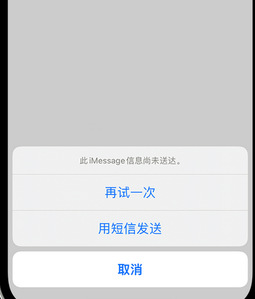 汤阴apple维修iPhone上无法正常发送iMessage信息