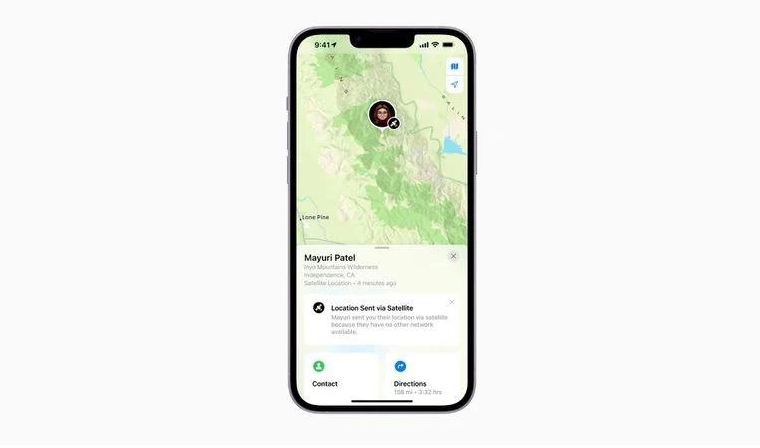 汤阴苹果14维修分享iPhone14系列中 FindMy功能通过卫星分享位置方法教程 